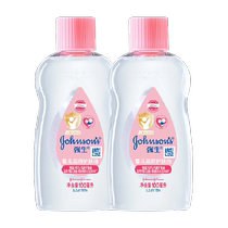 Johnson & Johnson Baby Moisturizing Oil Newborn Baby Massage Oil Natural Moisturizing Nourishing One Oil Multipurpose 100ml * 2