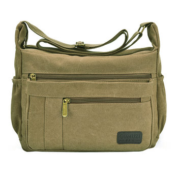 Canvas men's bag large capacity work bag