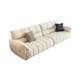 Pashaman Creamy Piano Key Fabric Sofa