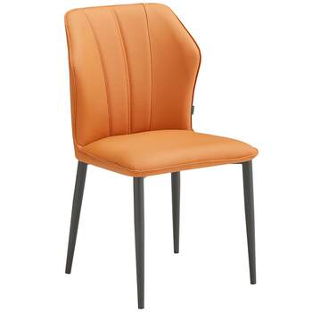 Quanyou home carbon steel upholstered dining chair