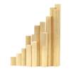 Double-pass copper column round knurled column