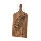 Bill.F Acacia Wood Leaf Cuisine Board Food Pallet