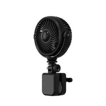 Outdoor cycling fan handlebar clip fan small