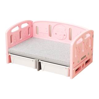 Off-the-ground moisture-proof claw pet plastic sofa bed