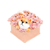 PICALS jewelry box Shiba Inu high-end creative jewelry storage engagement ring box gift