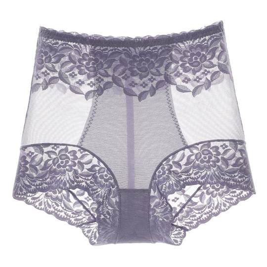 蕾丝高腰内裤女收腹强力提臀2025新款性感女生翘臀女士收腹裤束腰
