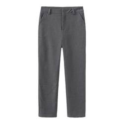 Pants for women spring and autumn 2024 new style nine-point carrot pants with slim feet, gray suit pants, cigarette pipe casual trousers