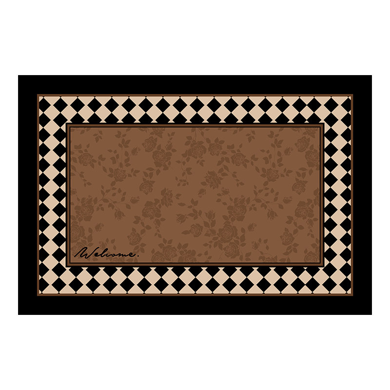 Kitchen floor mats, entire non-slip carpet, oil-proof, customizable floor mats, kitchen-specific waterproof long mats, antique style