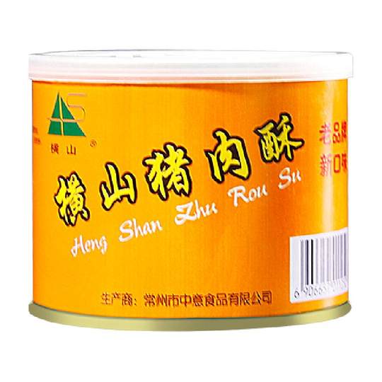 横山猪肉酥原味105g3罐装小时候的味道入口即化回味足