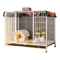 Rabbit cage indoor household large rabbit cage rabbit special nest guinea pig guinea pig small pet with tray