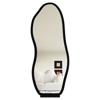 Medieval full-length mirror, floor mirror, household special-shaped dressing mirror