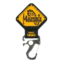 MAGFORCE MP9121-T8007T1 hanging one-piece felt adhesive label bottle opening and portable eagle hook