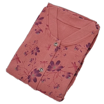 Hengyuanxiang Group autumn clothes and long trousers set for middle-aged and elderly people pure cotton cardigan womens thermal underwear cold-proof button style