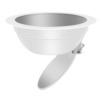 Bathroom squat toilet anti-odor plugger blocks the toilet hole urinal plug hole plug cover covers the squat pit and prevents odor return artifact