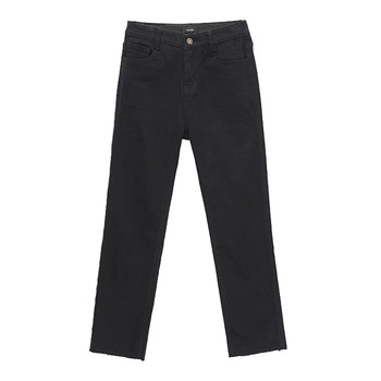 Black stretchy skinny pants nine-quarter pants skinny pants Black stretchy skinny pants nine-quarter pants skinny pants