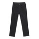 Black stretchy skinny pants nine-quarter pants skinny pants