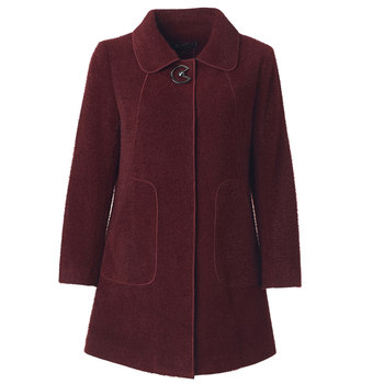 Beteru Women's Winter Woolen Coat, New Stylish Faux Mink Fur Coat, Mid-Length Wedding Banquet Outfit Yj