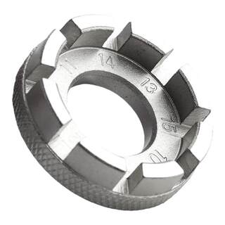 Spoke wrench correction tool ring adjustment