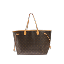 (Self-operated) Second-hand 9 new LV Louis Vuitton womens NEVERFULL shoulder bag large mommy bag tote bag