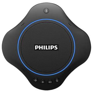 飞利浦旗舰款/智能降噪5米拾音蓝牙麦克风PSE0500+0520摄像头串联拾音麦视频会议音响一体蓝牙收音拾音器