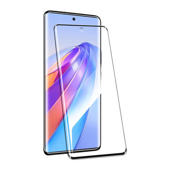 ເຫມາະສໍາລັບ Honor x40 curved screen tempered film new full screen full coverage full curved glass film x40i high-definition eye protection x40gt anti-blue light honor anti-fall, anti-explosion, anti- fingerprint mobile protective film