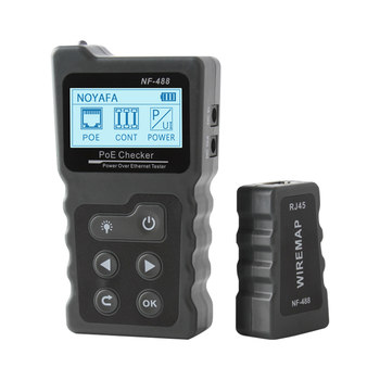 Smart rat nf488 automatically identify poe voltage load loop power test remote-wired camera power supply