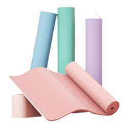 Yoga Mat for Beginners, Women's Thickened Home Floor Mat, Non-Slip Yoga Fitness Mat, Jump Rope Shock-Absorbing Yoga Mat