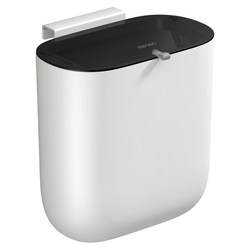 Hanging Kitchen Trash Can with Lid for Home Use, Kitchen Waste Sorting, Cabinet Door Wall-Mounted, Bathroom Toilet Storage Paper Basket