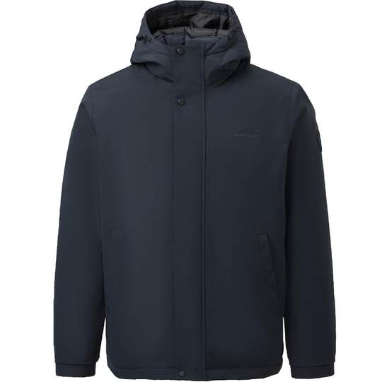 【防风防水】海澜之家25秋冬新休闲连帽保暖棉服厚夹克外套棉衣男