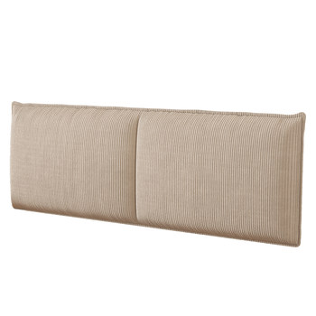 Bedside cushion cream style tatami corduroy cushion