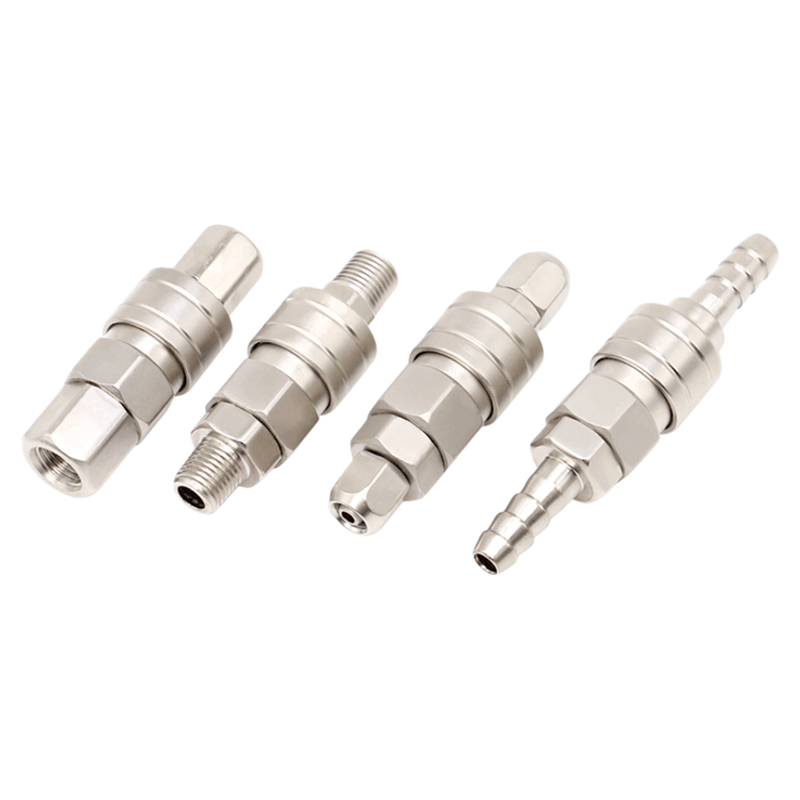 C-type quick connector male and female self-locking butt connector SMY