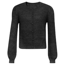 DEEP BREATH Take a deep breath my brother is really exquisite. Hollow texture water drop sleeve knitted cardigan A400976