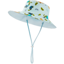 2024 Summer Bosideng Outdoor Camping UV Protection Versatile Childrens Sun Hat UPF100