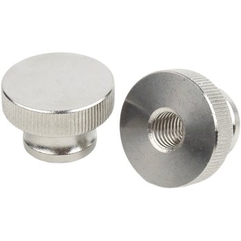 304 stainless steel nut high-head knurled hand-tight nut