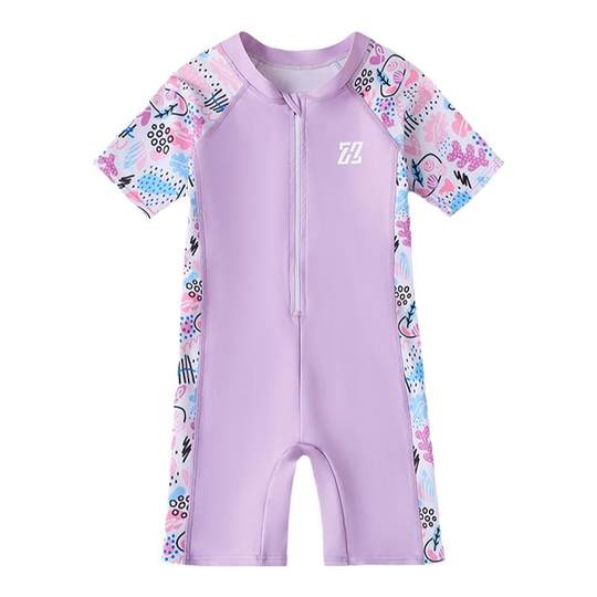 Бесплатная шапочка для купания! Быстросохнущие солнцезащитные купальники для девочек.