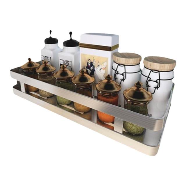 304 thickened wall-mounted without punching and detachable bathroom rack