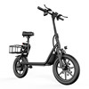New foldable electric bike for adults and girls to pick up and drop off children