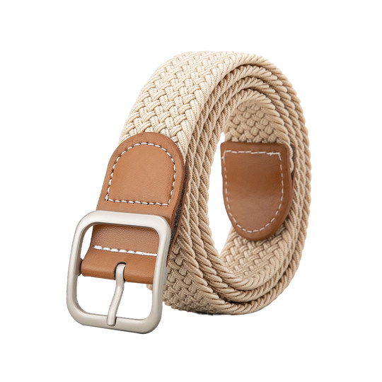 Woodpecker Stretch Woven Canvas Belt Unisex