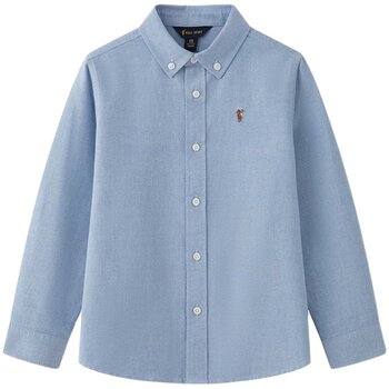 Polowalk children's clothing for boys and girls bottoming long-sleeved shirt