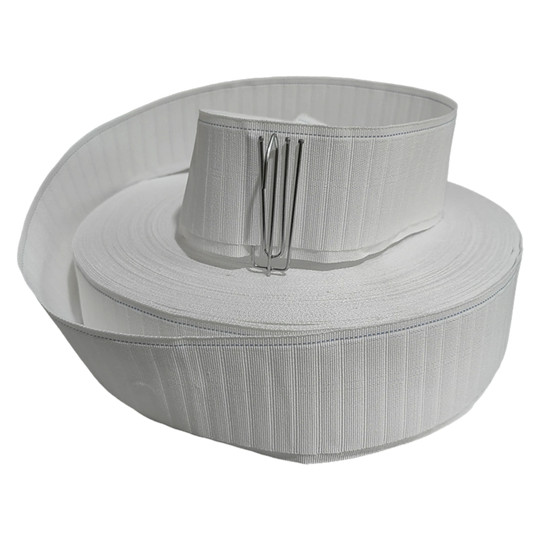 纯棉窗帘挂钩布带衬布老式白布带布条绑带窗帘配件加厚加密棉质