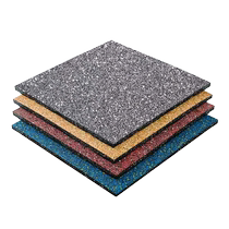 Gym floor mat strength area bar dumbbell treadmill equipment shock-absorbing floor mat cushioning sound insulation rubber sports floor rubber