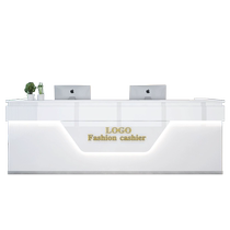 Cashier shop small modern simple corner counter front desk reception desk light luxury creative internet celebrity trendy store bar