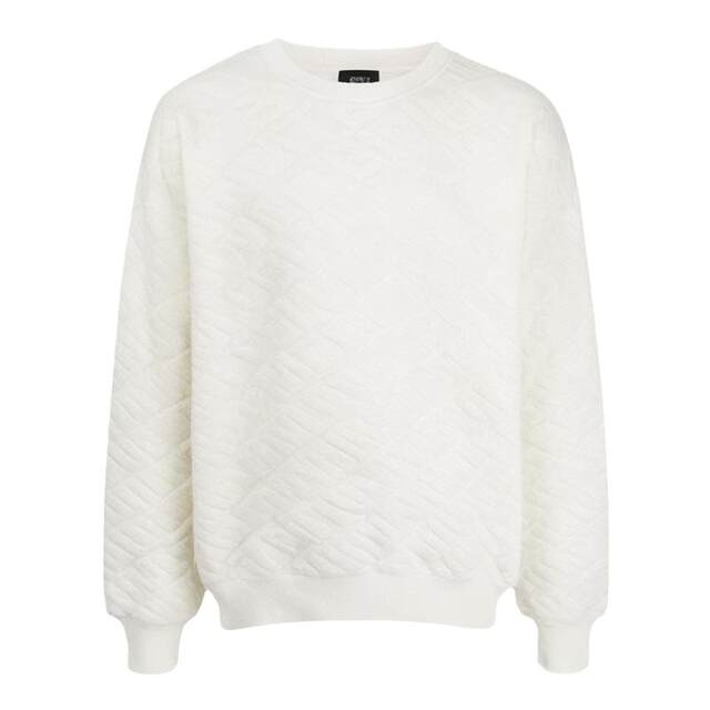 Metersbonwe round neck letter printed sweater