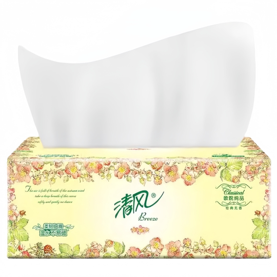 300 pieces of Qingfeng large pack tissue paper napkins household affordable paper towel paper pumping the whole box of toilet paper portable paper towels