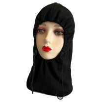 All silver fiber radiation protection hood hat 5G mobile phone computer protection sleep full face mask neck scarf hood for men and women