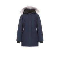 (Self-operated) Canada Goose Womens Polyester Slim Fit Parka Duck Down Hooded Down Jacket 3037L