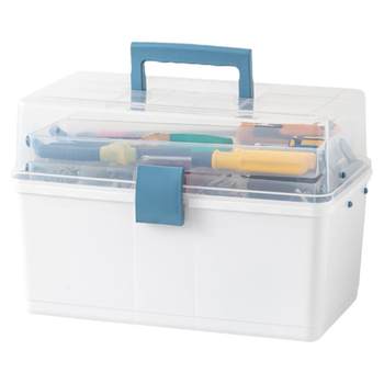 Toolbox multifunctional large capacity folding storage box plastic storage box household hardware transparent storage box