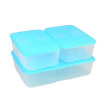 (Self-operated) Tupperware household freezer entry-level 3-piece set refrigerator freezer crisper sealed storage box