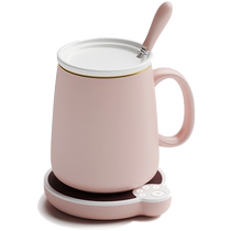 Japanese rock room cats claw thermal insulation heating thermostat coaster 55 degrees adjustable temperature usb hot milk base warm cup
