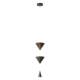 Bedside chandelier wall minimalist bar spotlight chandelier light